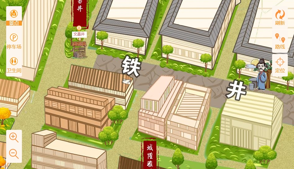 通榆智慧景区：手绘地图与语音导览的完美融合